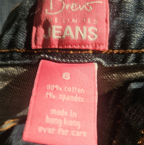 Drew The Limited Floral Embroidered Bootcut Jeans Size 6 - Picture 3 of 8